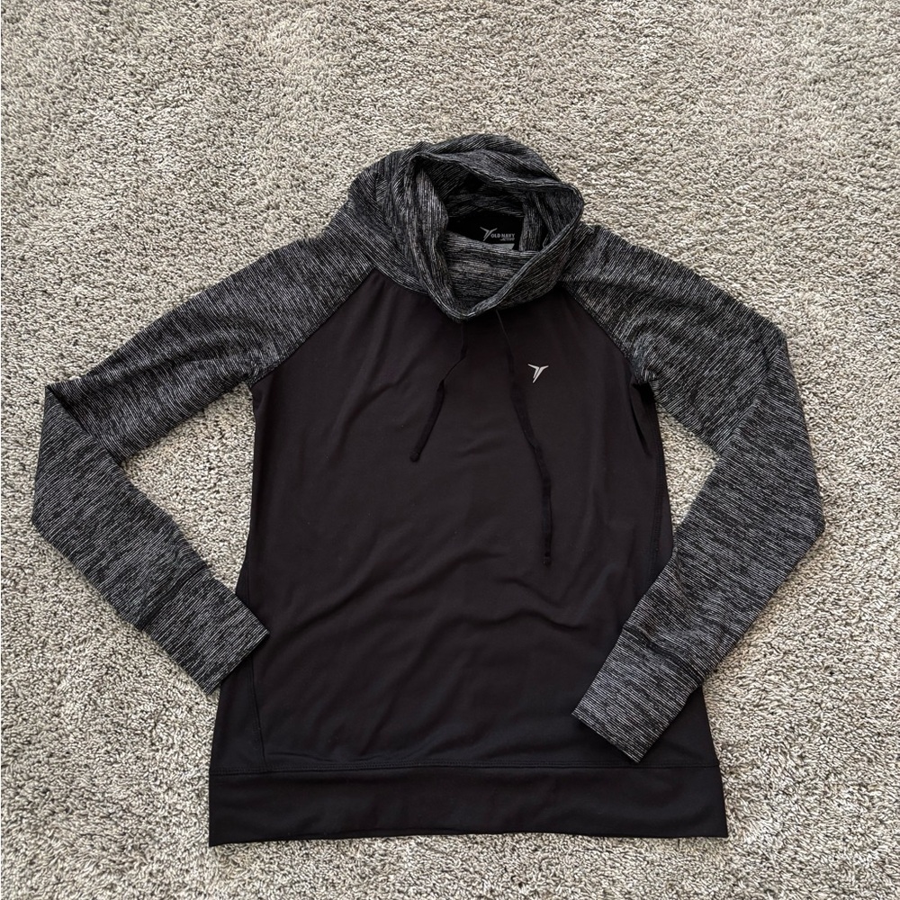 Old Navy Active Semi Fitted Womens Funnel Neck Shirt Size XS